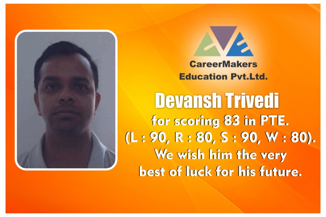 PTE SCORE DEVANSH